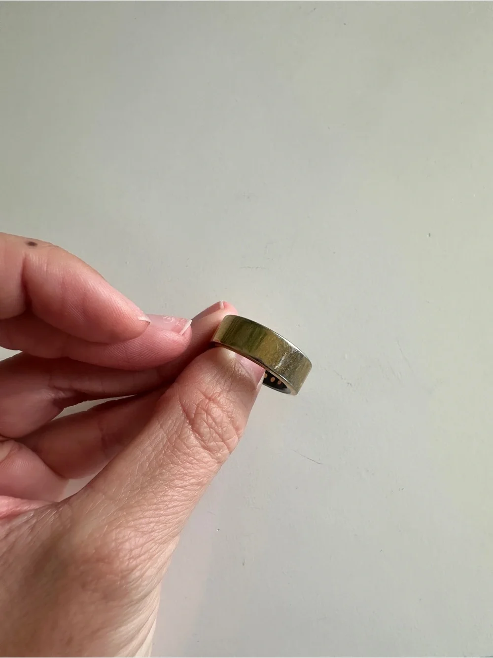 Oura Gold Tone Smart Ring